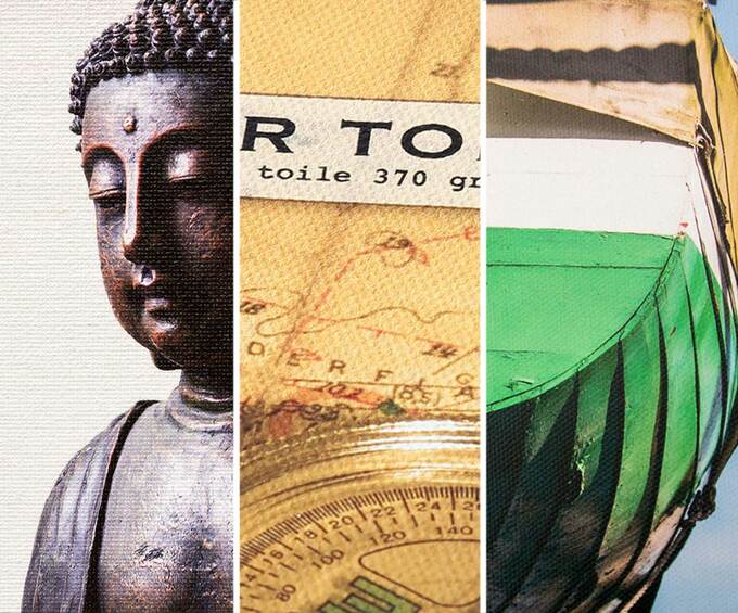 plusieurs qualités de toile