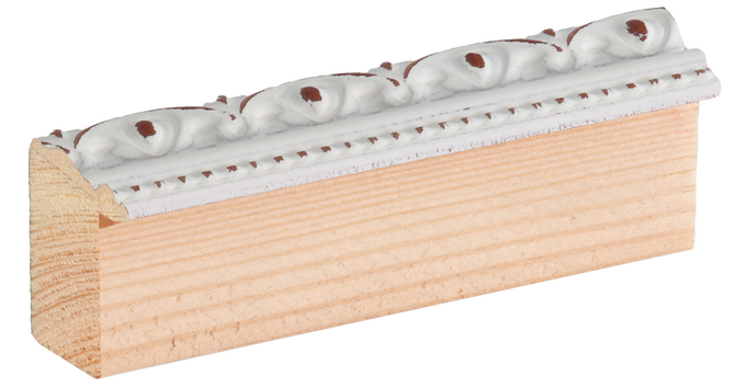 échantillon moulure BLANC