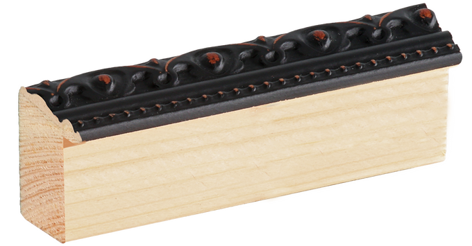 échantillon moulure NOIR