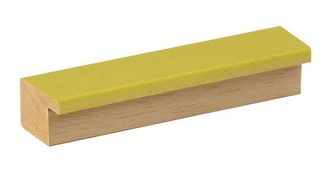 échantillon moulure JAUNE